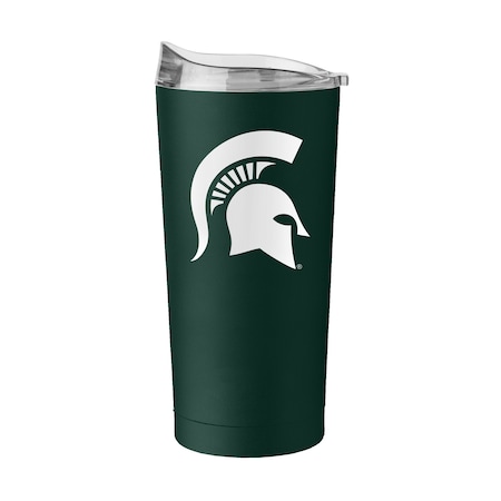 Logo Brands Michigan State 20oz Flipside Powder Coat Tumbler 172-S20PT-34